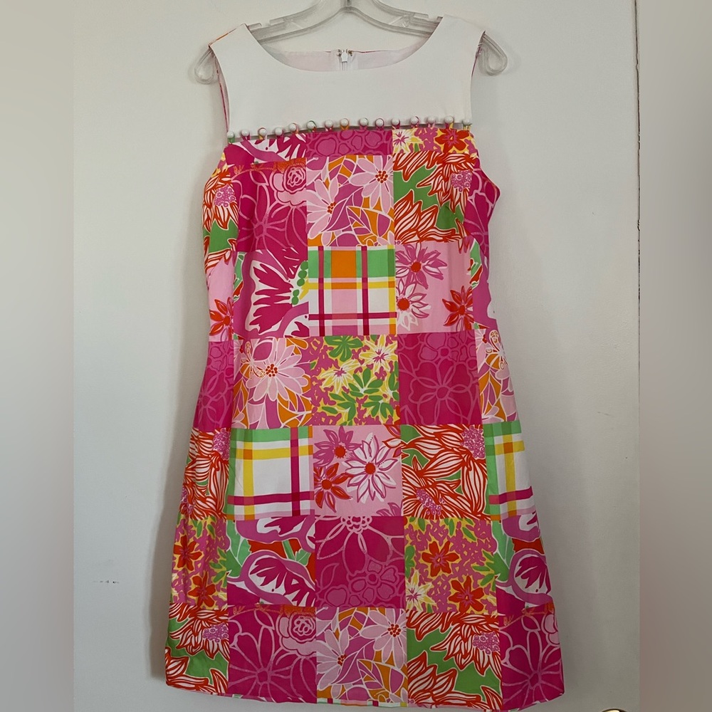 VGUC Lilly Pulitzer Florida stretch patch shift 8